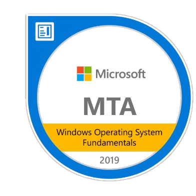 Microsoft MTA — Windows OS Fundamentals 2019